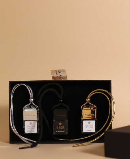 Набір автодифузорів з трьох різних ароматів