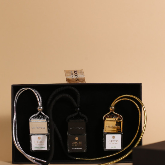 Набір автодифузорів з трьох різних ароматів